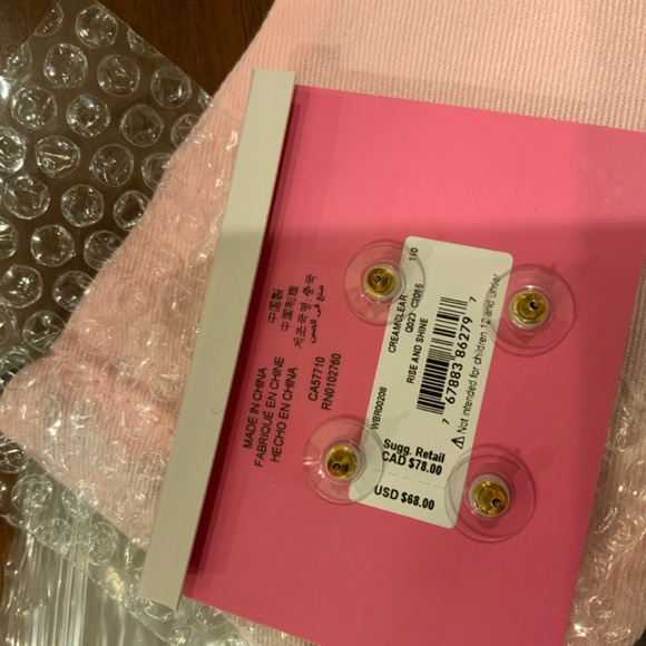 Kate Spade Rise and Shine 2 pairs of earrings - Picture 3 of 3